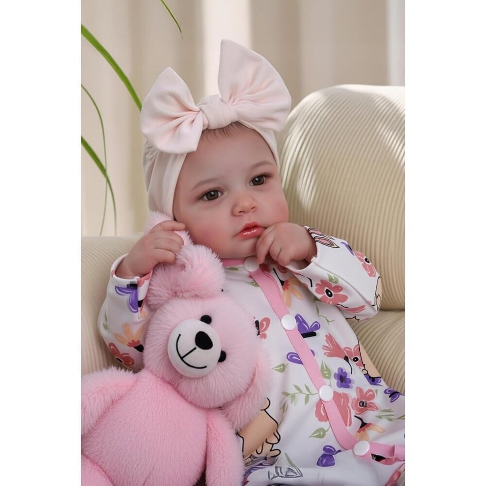 Reborn Baby Dolls 20 inch Cute Soft Vinyl Realistic Baby Doll Real Life Perfect